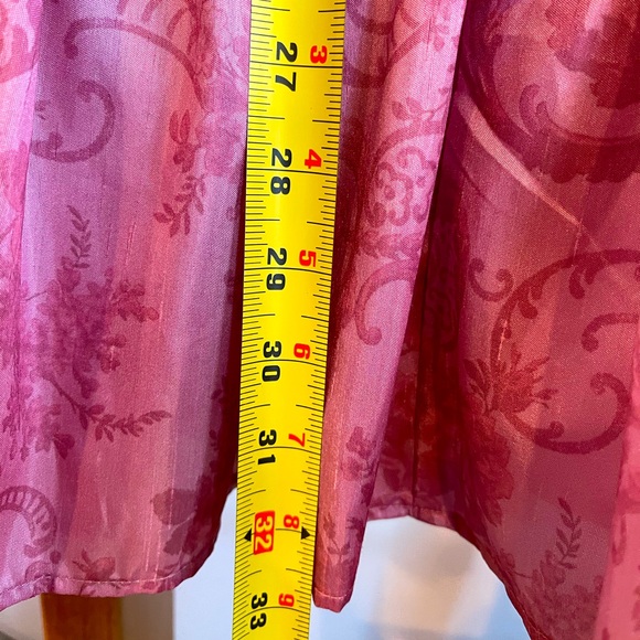 SZ S - Laura Ashley & Urban Outfitters Pink Anna Tie Neck Dress! - Picture 8 of 11